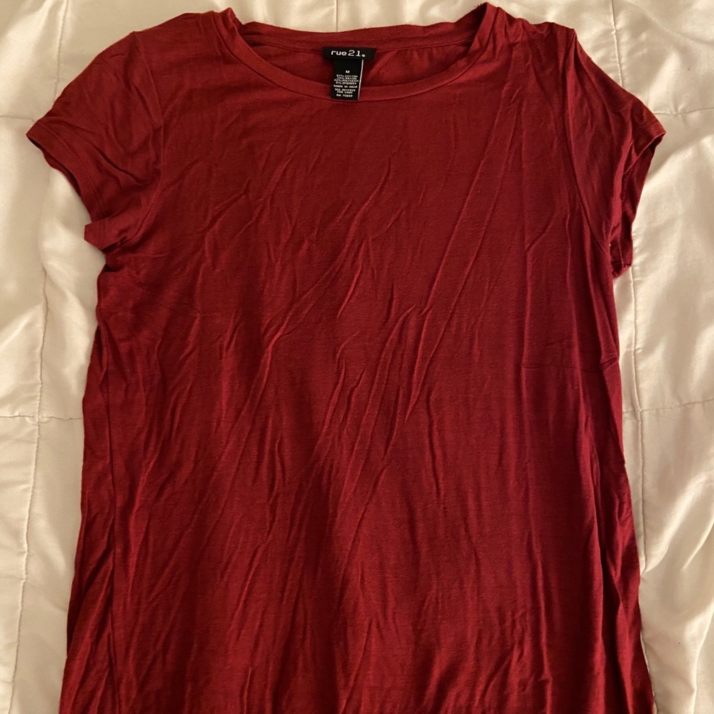 Rue21 red short sleeve